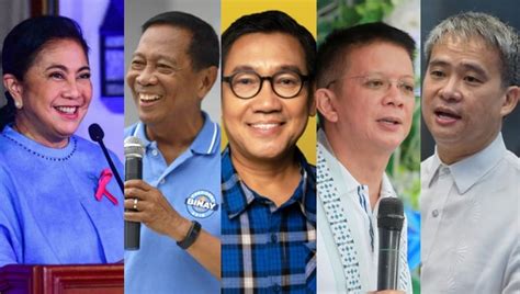 LIST: Presidentiable Leni Robredo's VP, Senatorial slate for Election 2022.